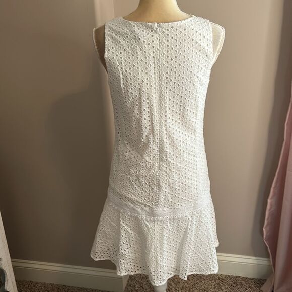 NWT Banana Republic Eyelit Dress(size 4) - Picture 8 of 10